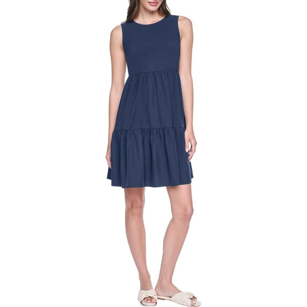 Dkny Womens  Tank Dress, Blue